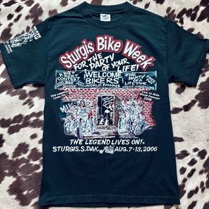 Sturgis Bike Week Shirt- Size Sm "For the Party of Your Life!" 66th Annual Rally